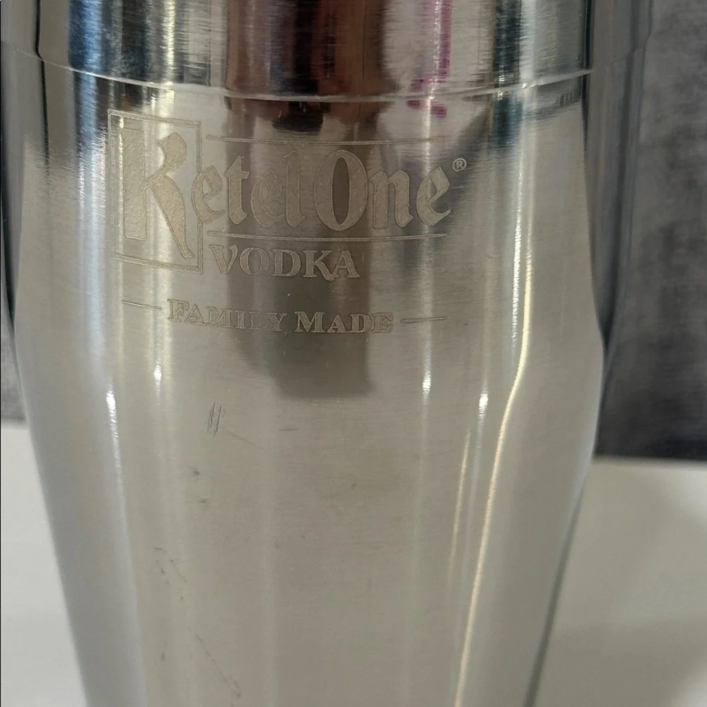 Premium ketel one Silver Vodka Cocktail Shaker. Brand new